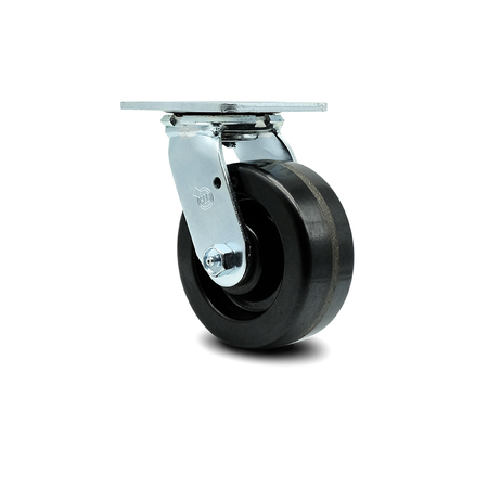 Service Caster 5 Inch Phenolic Wheel Swivel Caster with Roller Bearing SCC-30CS520-PHR